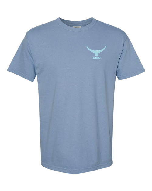 Castafari Gyotaku Blue Marlin Grander Tee