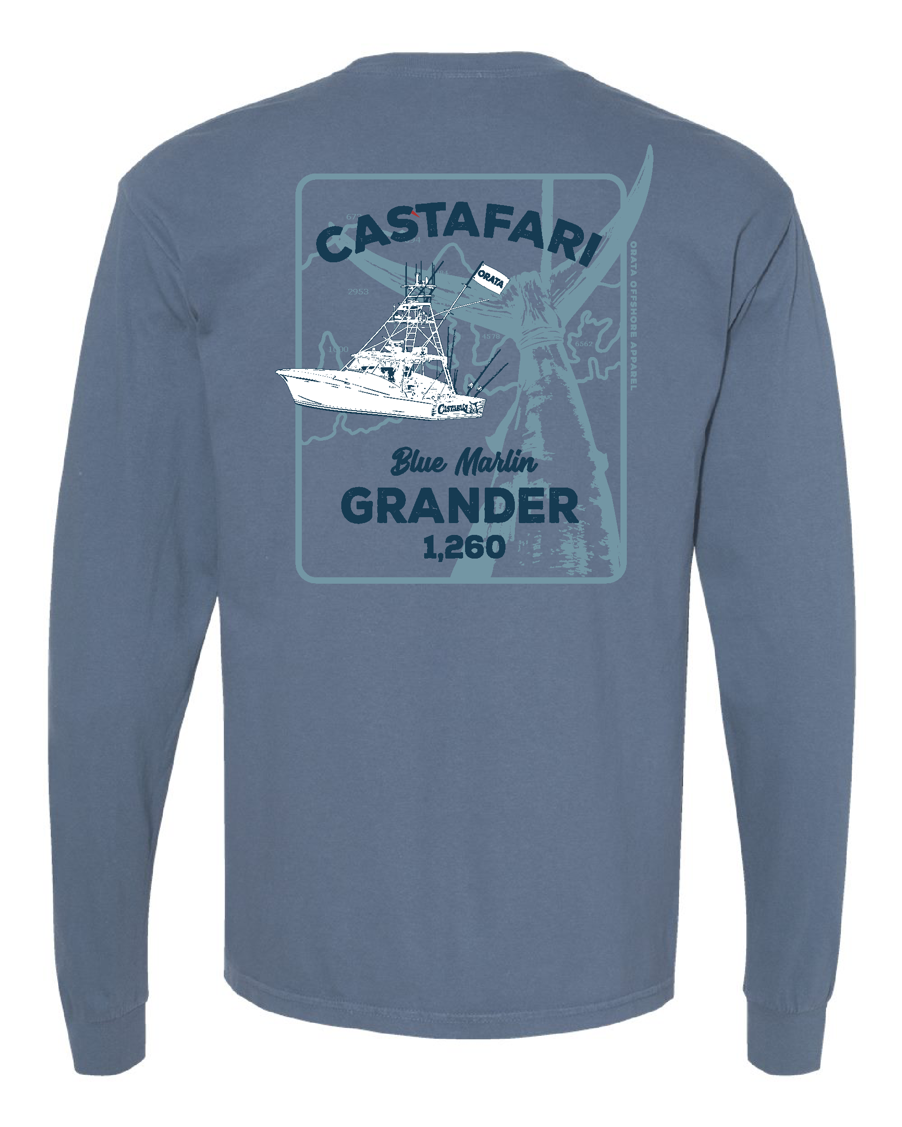 Castafari Weigh-In Blue Marlin Grander Tee