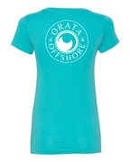 Womens Orata Offshore V-neck Tee
