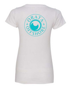Womens Orata Offshore V-neck Tee