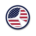 USA Tuna Tail Sticker