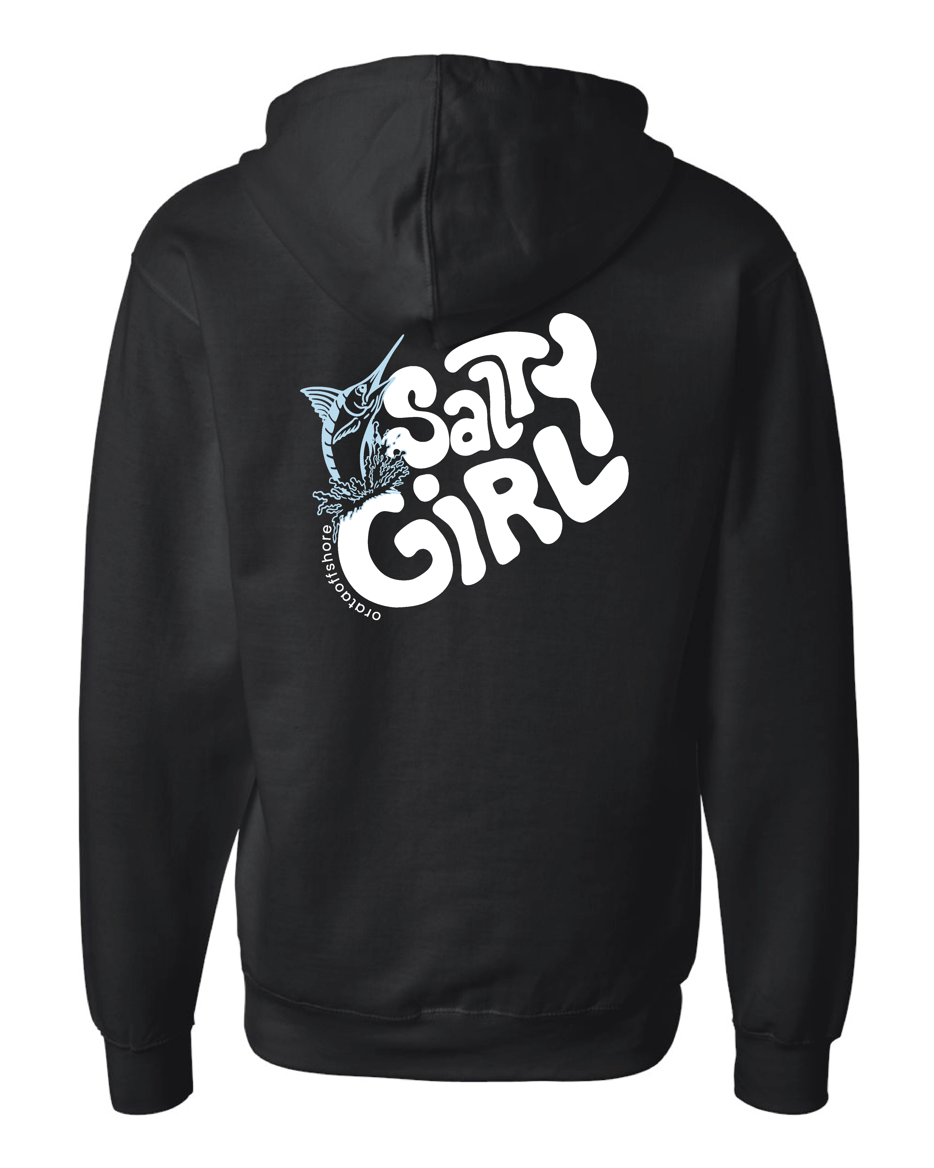 Womens’ Salty Girl Zip Hoodie