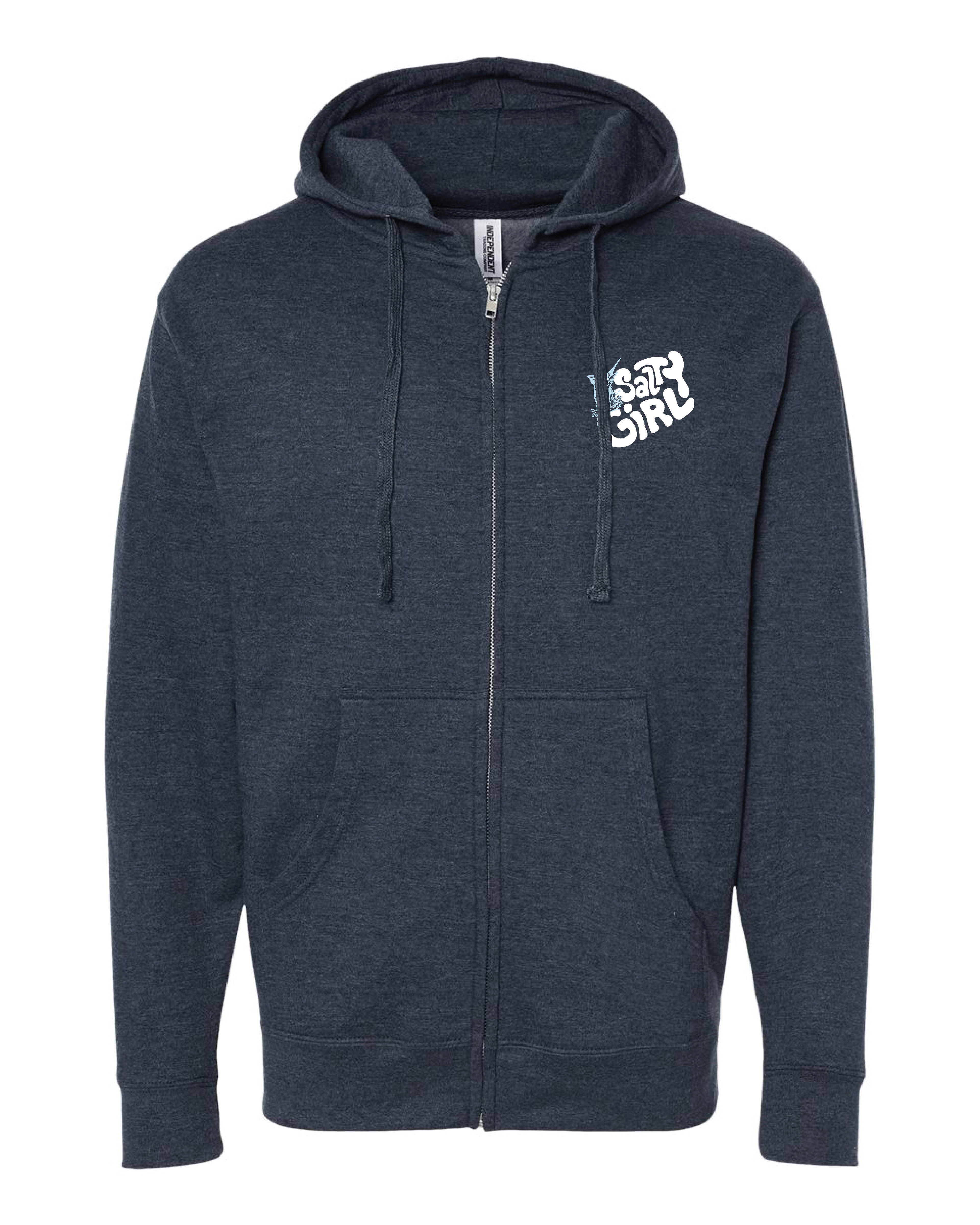 Womens’ Salty Girl Zip Hoodie