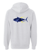 Yellowfin Tuna Blue Camo Hoodie