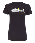 Womens' Yellowfin Tuna V-Neck Tee