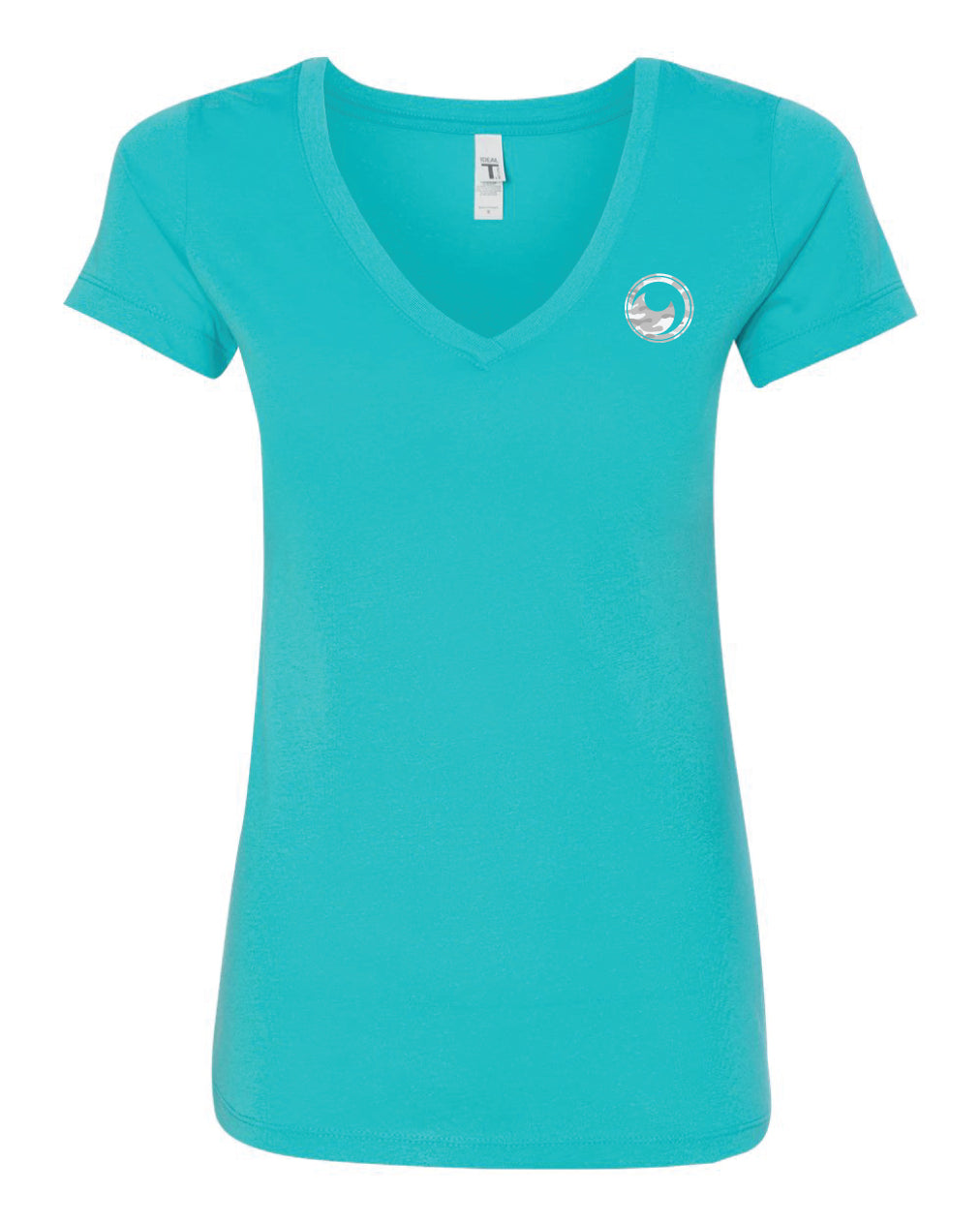 Womens' Yellowfin Tuna V-Neck Tee