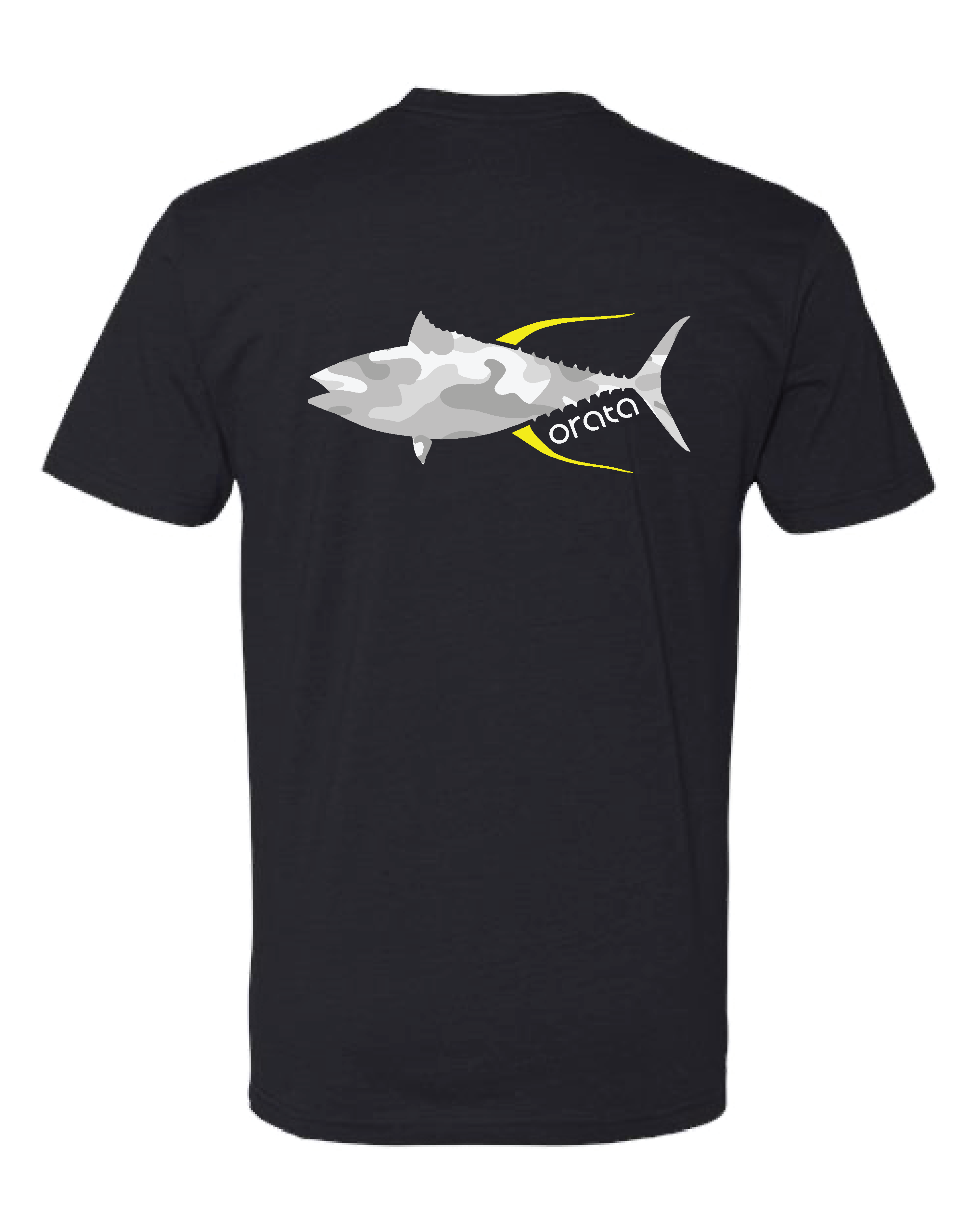 Yellowfin Tuna Snow Camo Tee