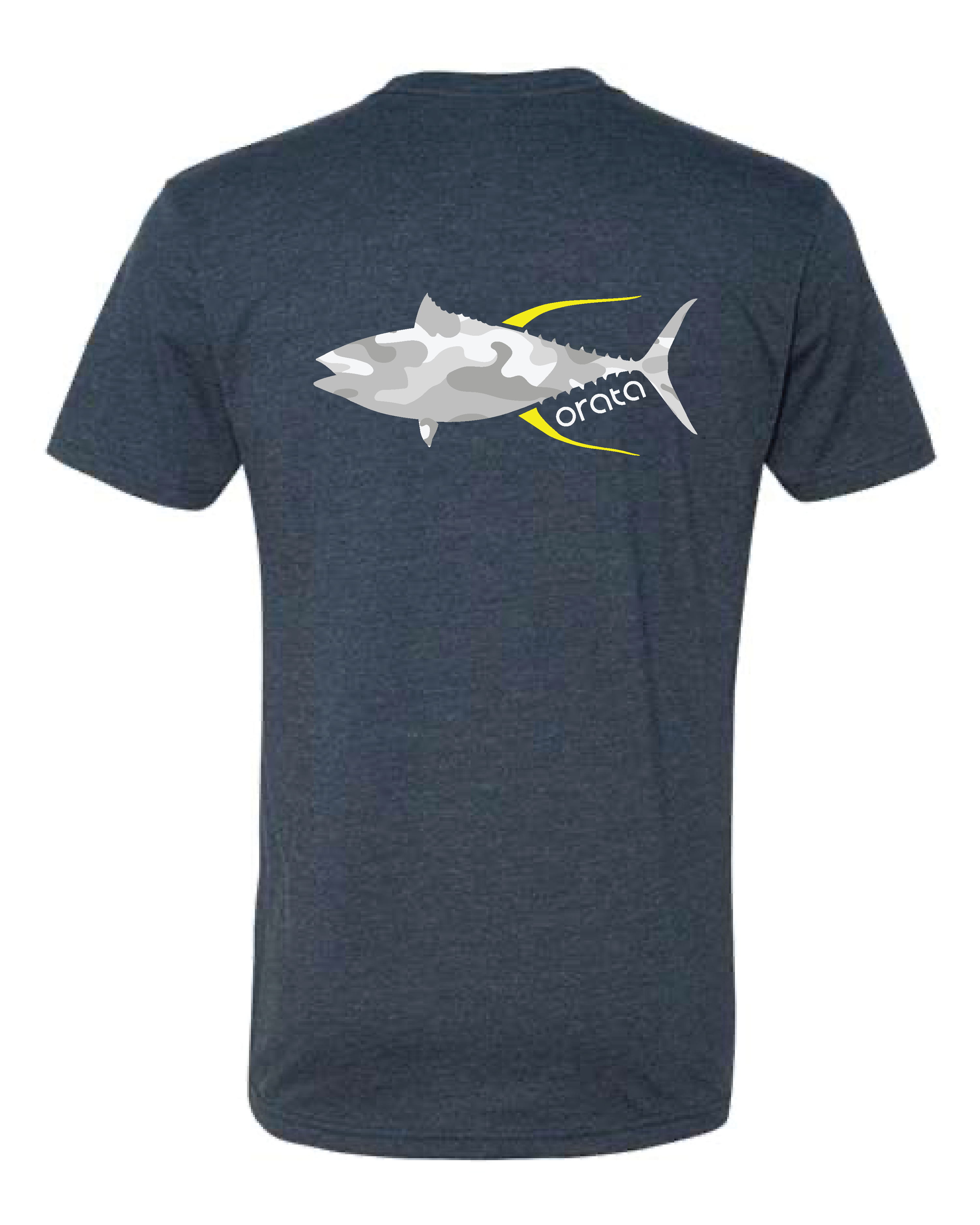 Yellowfin Tuna Snow Camo Tee