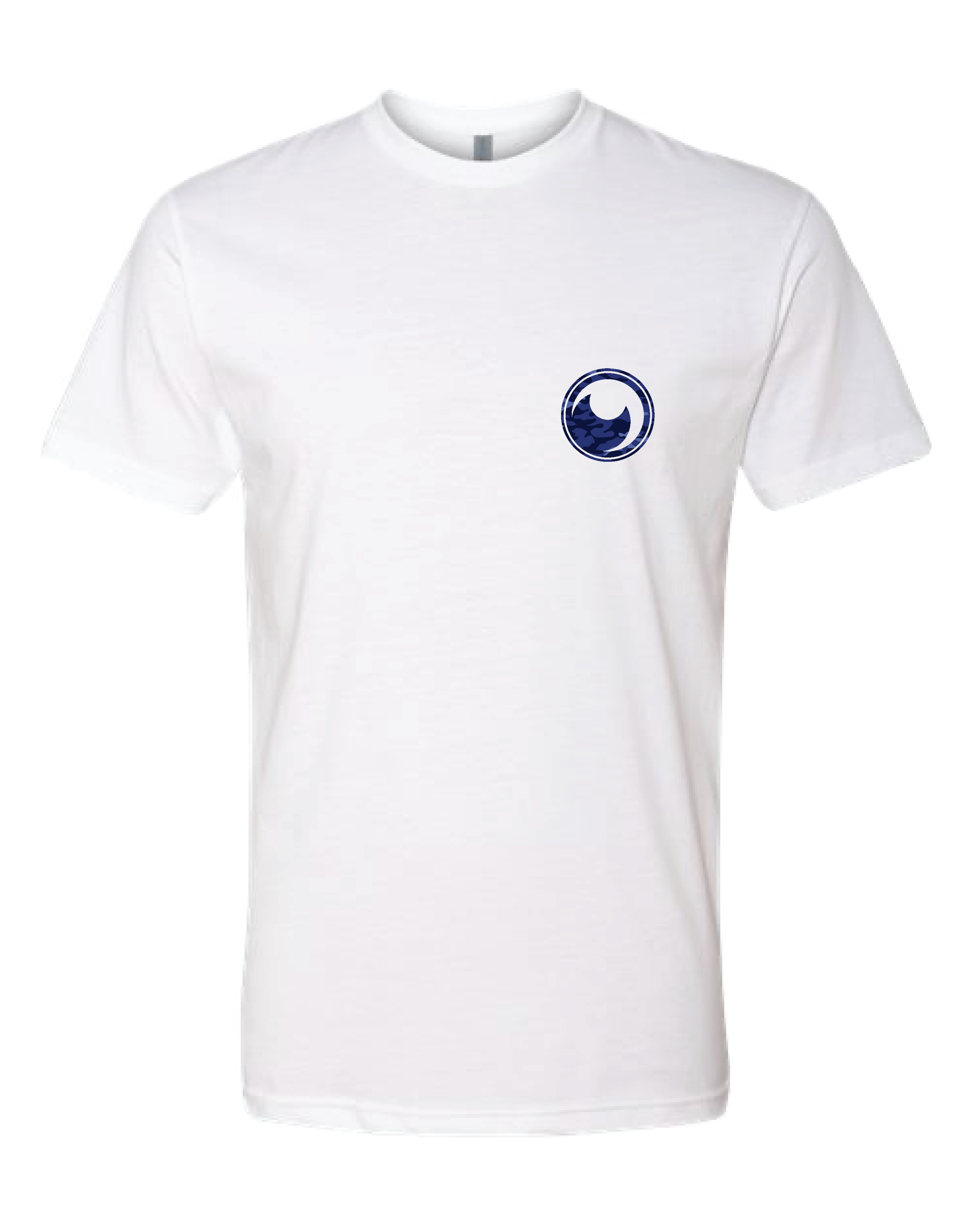 Yellowfin Tuna Blue Camo Tee