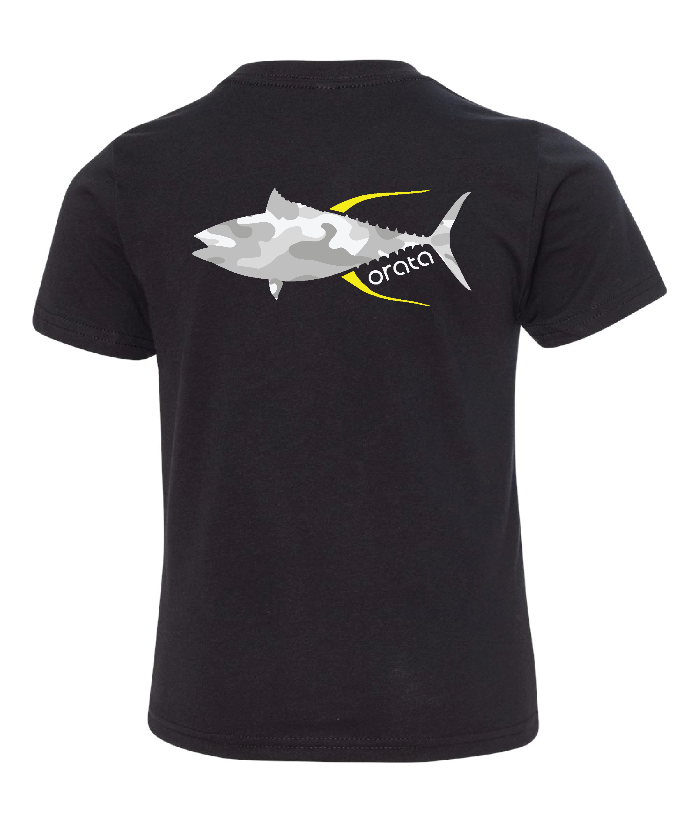 Youth Yellowfin Tuna Snow Camo Tee