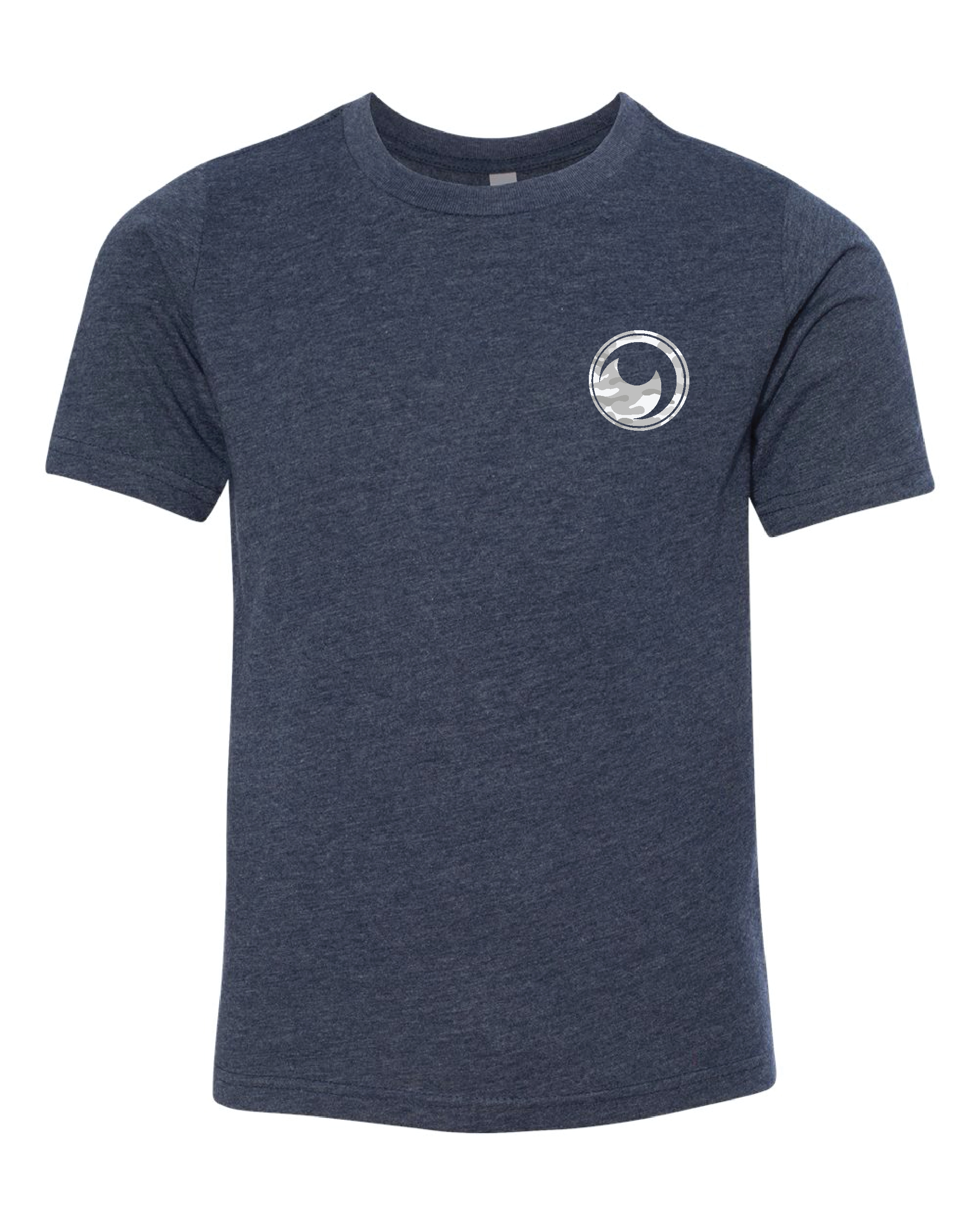 Youth Yellowfin Tuna Snow Camo Tee